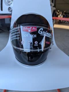 【未使用】Biltwell Gringo S XL ブラック バブルシールド付きのサムネイル