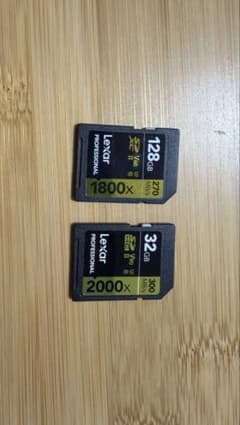 sd メモリー 270MB/s 300MB/s 2枚セット 128GB 32GB - メルカリ