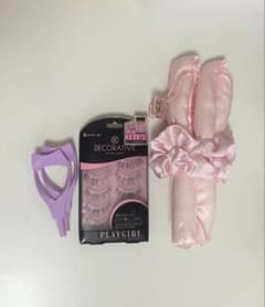 マスカラコーム つけまつ毛 ヘアカラー