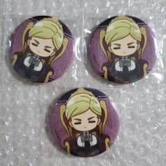 Attack Titan　Chibi character can badge - Erwin (3 pieces) - Dreaming Throne