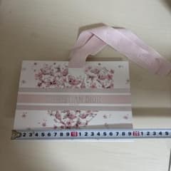 CHRISTIAN DIOR ギフト袋 蝶々柄 ショッパーのサムネイル