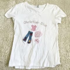 DIOR 半袖 Tシャツ 白 ワッペン ストーン トロッター Lサイズ - メルカリ