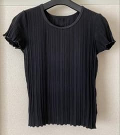 リブメロウ 半袖Tシャツ ブラック Mサイズ - 4