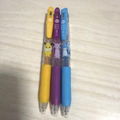 사라사 SARASA 포켓몬 부이즈 3 개 세트