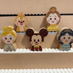 Disney KIDEA Wooden Figure Set of 5