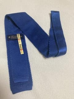 ブルックスブラザーズ　ニットタイ　ブルー系のサムネイル
