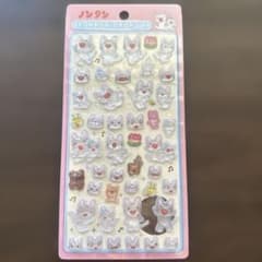 ボンボンドロップシール　　ノンタン　タータンのサムネイル