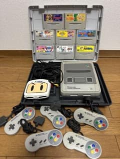 Nintendo スーパーファミコン 本体 ソフト付き 任天堂 SFCのサムネイル