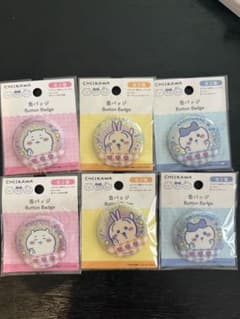 치이카와 DAISO 캔 배지 하치와레 토끼 모몬가 고책가 라코