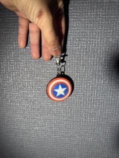 （未使用）MARVEL オジャガデザイン キャプテン・アメリカ キーホルダー キャプテンアメリカ キーホルダー - メルカリ