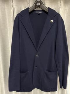 超美品‼️ラルディーニネイビーニットジャケット‼️のサムネイル