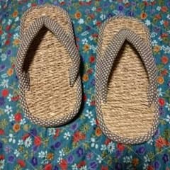 手作り縄草履のサムネイル