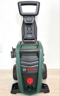 BOSCH 高圧洗浄機 UA125 延長ホース6m, ブラシ付水しぶきカバー付