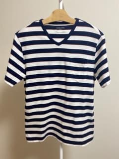 GLOBAL WORK ボーダーTシャツ　Mサイズのサムネイル