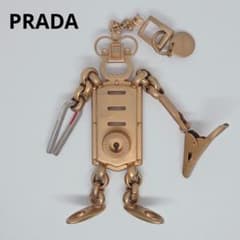 美品✨PRADA プラダ ロボット キーリング キーホルダー チャーム