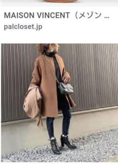 メゾンヴァンサン ショルダーバッグ 黒のサムネイル