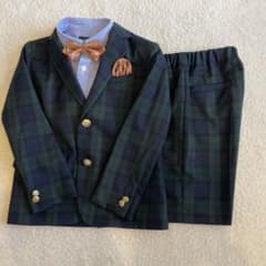 green label relaxingブラックウォッチスーツ120 - メルカリ