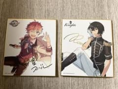 あんスタ ビジュアル色紙コレクション 朔間凛月 明星スバルのサムネイル