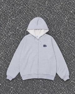 KEBOZ EFG WAFFLE LINING FULL ZIP HOODIE
