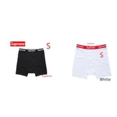 新品 Supreme Hanes Boxer ボクサーパンツ 白黒S　2枚づつ Supreme Hanes Boxer ボクサーパンツ 白黒S 1枚づつ 新品 - メルカリ