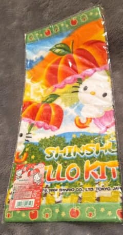 はろうきてぃ(480)信州限定りんごフェアリーハンドタオル 2004年 レア