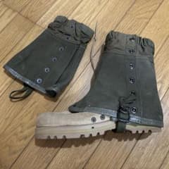 イタリア軍 アルパインゲイター 帆布 OD レギンス 登山 ミリタリーのサムネイル