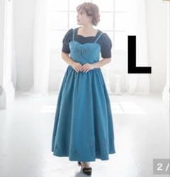 新品】kaho エルサ アナ雪 ビスチェ付きワンピース しまむら L - メルカリ