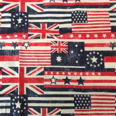 縦55×横70㎝ アメリカ国旗柄 ハギレのサムネイル