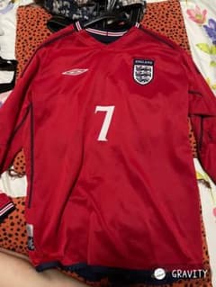 UMBRO イングランド代表 ユニフォーム 長袖 7番のサムネイル