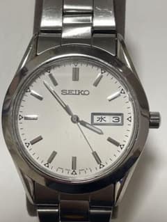 SEIKO セイコー 7N43-9080 クォーツ ホワイト文字盤 　稼働のサムネイル