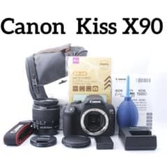 Canon EOS Kiss X90 手ぶれ補正レンズ 極上美品 動画◎ バック - メルカリ