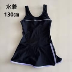 モモ様専用⭐︎TOPVALU 黒 ワンピース水着 フレアスカートのサムネイル