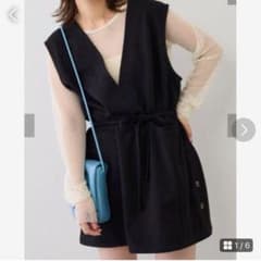 Kastane Vあき2WAYベスト blackのサムネイル