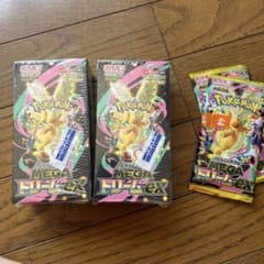 シュリンクあり　メガドリームex ボックス2箱と2パックのサムネイル