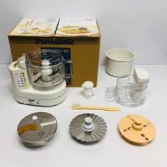 動作品 パナソニック フードプロセッサー MK-K81 付属品完備 m2150 動作品 パナソニック フードプロセッサー MK-K81 付属品完備 m2150
