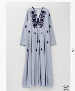 【美品✨】ヌキテパ　Chikan Embroidery Panel Dress Chikan Embroidery Panel Dress☆ヌキテパ - メルカリ