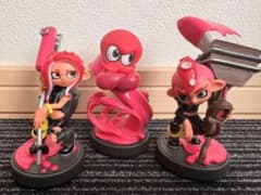 amiibo スプラトゥーン タコ 3体セット