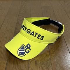 PEARLY GATES ゴルフバイザー イエローのサムネイル