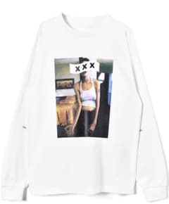 中古 状態A 渋谷限定xxx ロンT アンジープリントのサムネイル