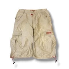 00s】greeny wide gimmick cargo shorts - メルカリ