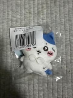 ちいかわ ハチワレだらけくじ E賞 ぬいぐるみバッジ　(フー)のサムネイル
