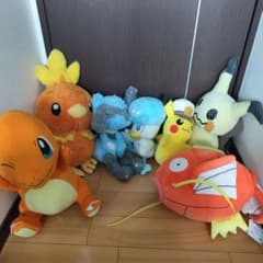 Pokemon plush toys (bulk sale)　Pikachu　Charmander　Magikarp　Quaxly etc.