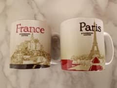 Starbucks フランス・パリ マグカップ 2個セットのサムネイル