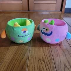 モンスター ぬいぐるみ 小物入れ　モンスターズインク　 2個セットのサムネイル