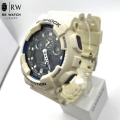 7-4474 G-SHOCK GA-100B ホワイト腕時計 - メルカリ