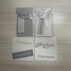 claquepot キーホルダー ステッカーセット claquepot キーホルダー ステッカーセット