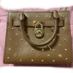 MICHEAL KORS ハンドバッグ 茶色 ハミルトンのサムネイル