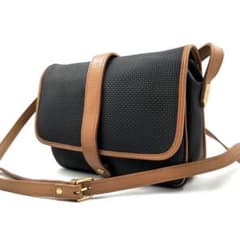 美品 イヴサンローラン 257 ショルダーバッグ PVC レザー 斜め掛け 黒