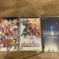 PSP ゲームソフト 3タイトルセット おまけ付き - メルカリ
