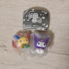 サンリオキャラクターズ カラともマスコット ウサハナ クロミ 2点セットのサムネイル